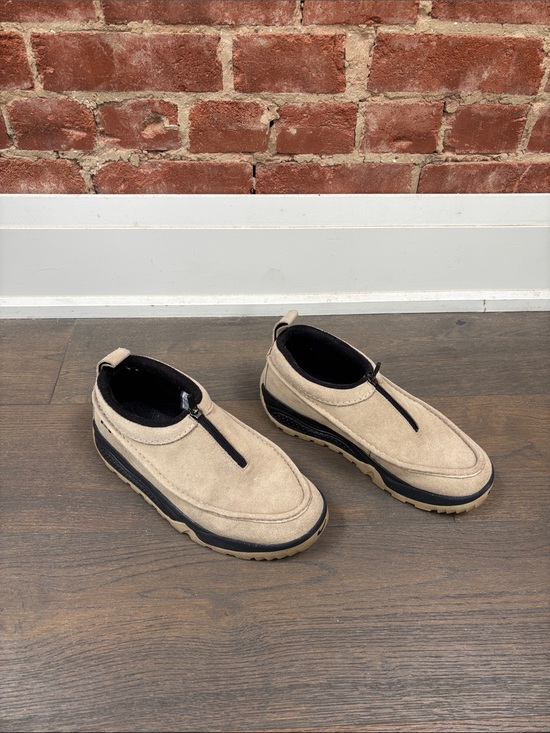 Nike ACG Other - Nike ACG Beige Suede Slip-On Loafers with Black Trim